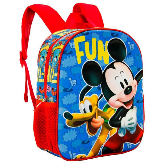 Mochila 3D Fun Mickey Disney 31cm - Espadas y Más