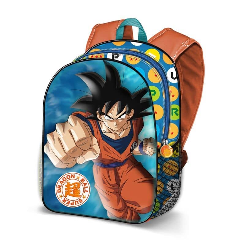 Mochila 3D Punch Dragon Ball Super 31cm - Espadas y Más