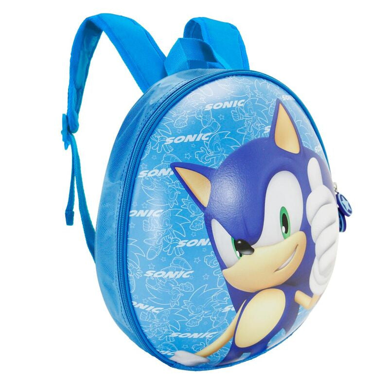 Mochila Eggy Sonic Sonic The Hedgehog 28cm - Espadas y Más