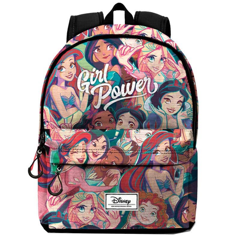 Mochila Girl Power Princesas Disney 41cm - Espadas y Más