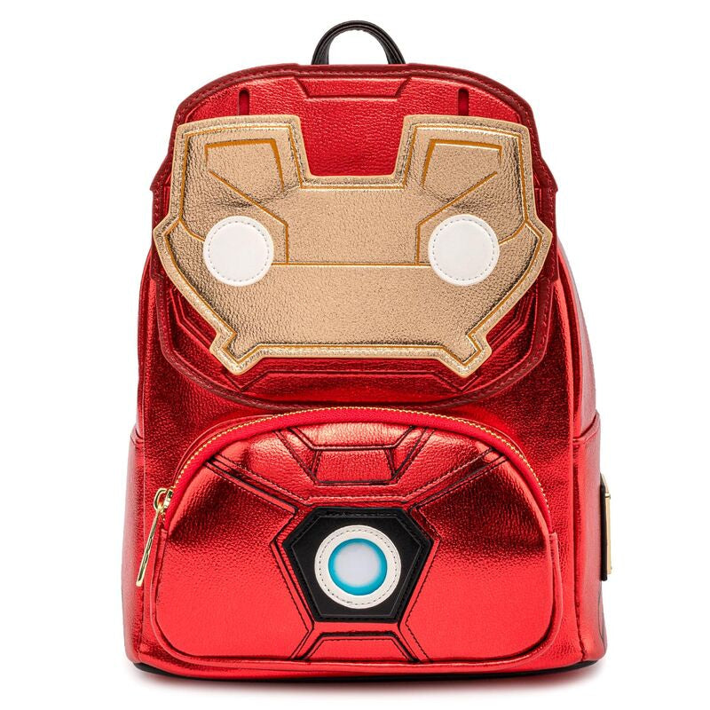 Mochila Iron Man Light-Up Marvel Loungefly 26cm - Espadas y Más