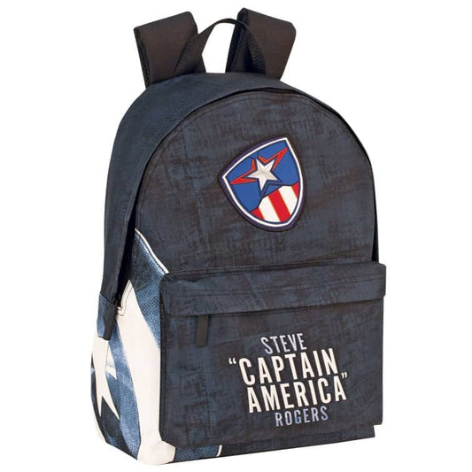 Mochila Soldier Capitan America Marvel adaptable 42cm - Espadas y Más