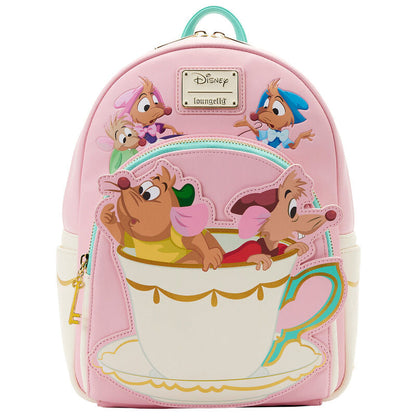 Mochila Taza Jack y Gus Gus Cenicienta Disney Loungefly 27cm - Espadas y Más