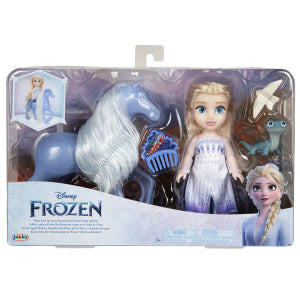 Muñeca Elsa + Nokk Frozen 2 Disney 15cm - Espadas y Más
