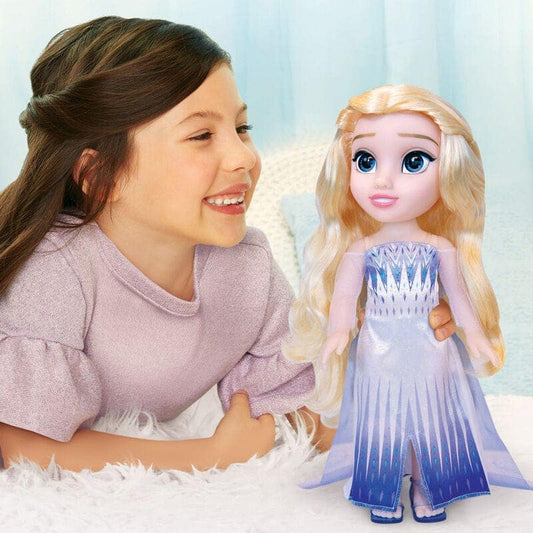 Muñeca Elsa Reina de las Nieves Frozen 2 Disney 38cm - Espadas y Más