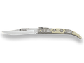 NAVAJA CLASICA CON PUÑO DE ZAMAK DECORADO Y HOJA 8 CM N102B - Espadas y Más