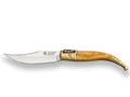 Imagen de Navaja Clásica Sevillana Con Virola De Latón Puño Madera De Olivo Y Hoja 7,5 Cm. parte de nuestra colección en Espadas y más, sitio oficial.
