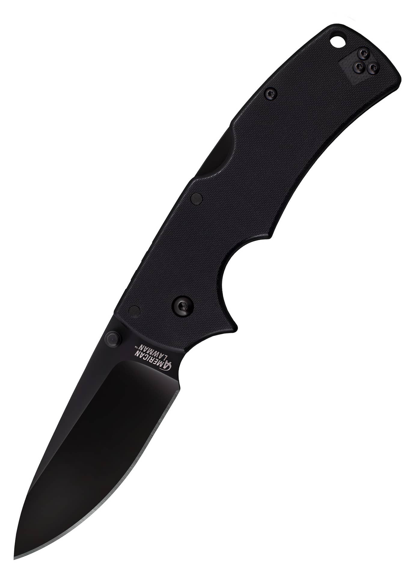 Navaja de bolsillo American Lawman, S35VN, negra CST-58B - Espadas y Más