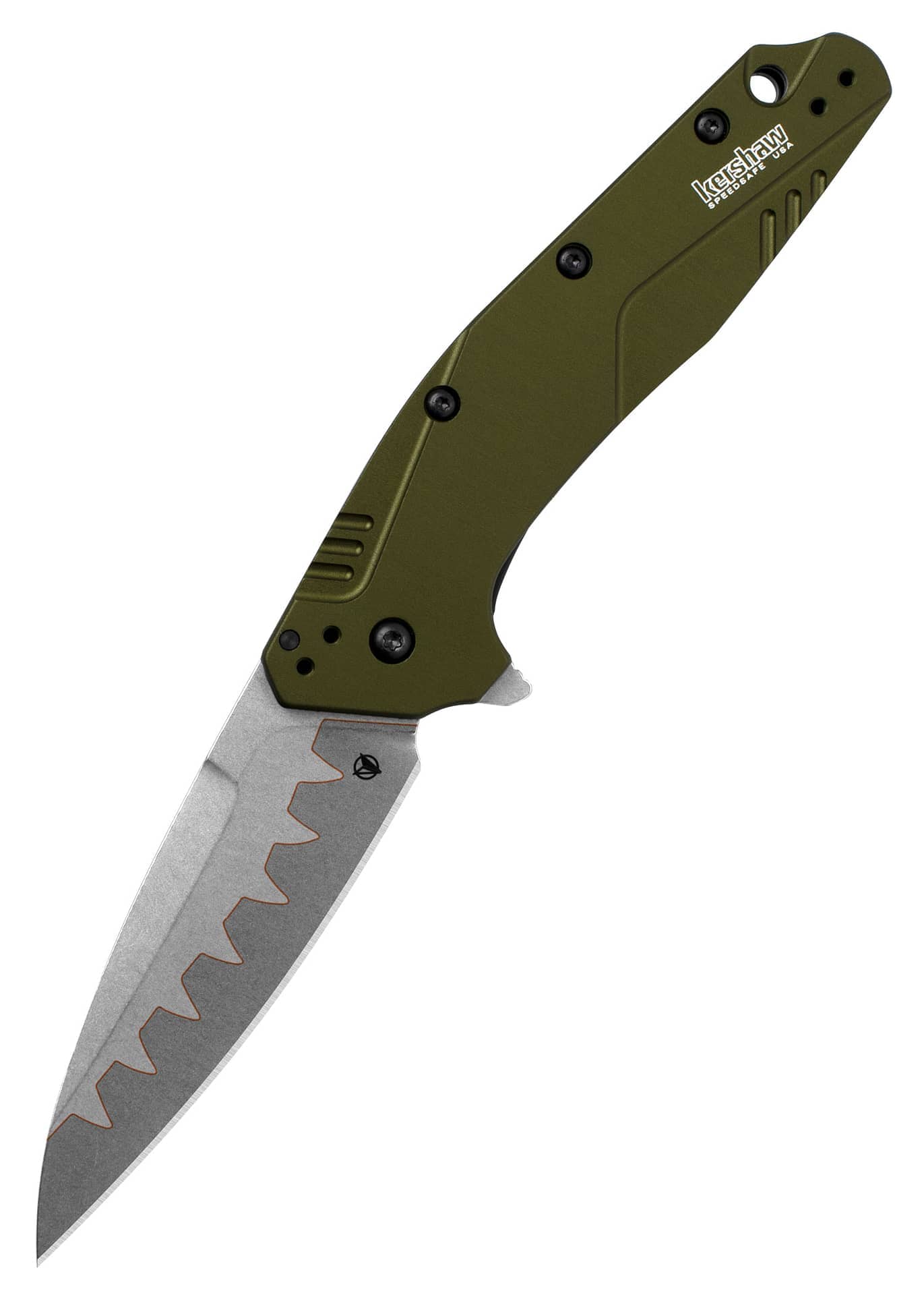 Navaja de bolsillo Kershaw Dividend Composite Olive KW-1812OLCB - Espadas y Más