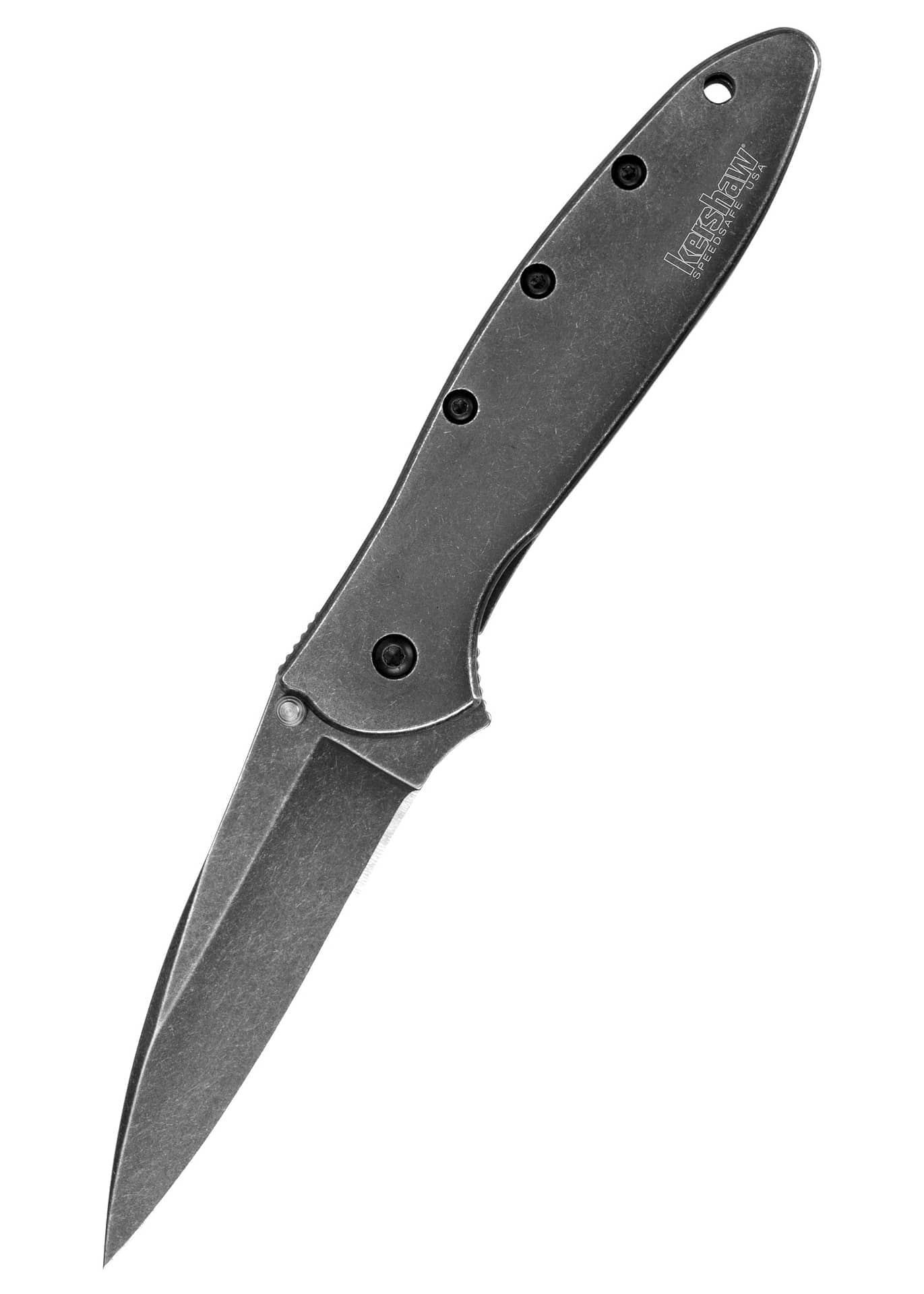 Navaja de bolsillo Kershaw Leek, BlackWash KW-1660BLKW - Espadas y Más