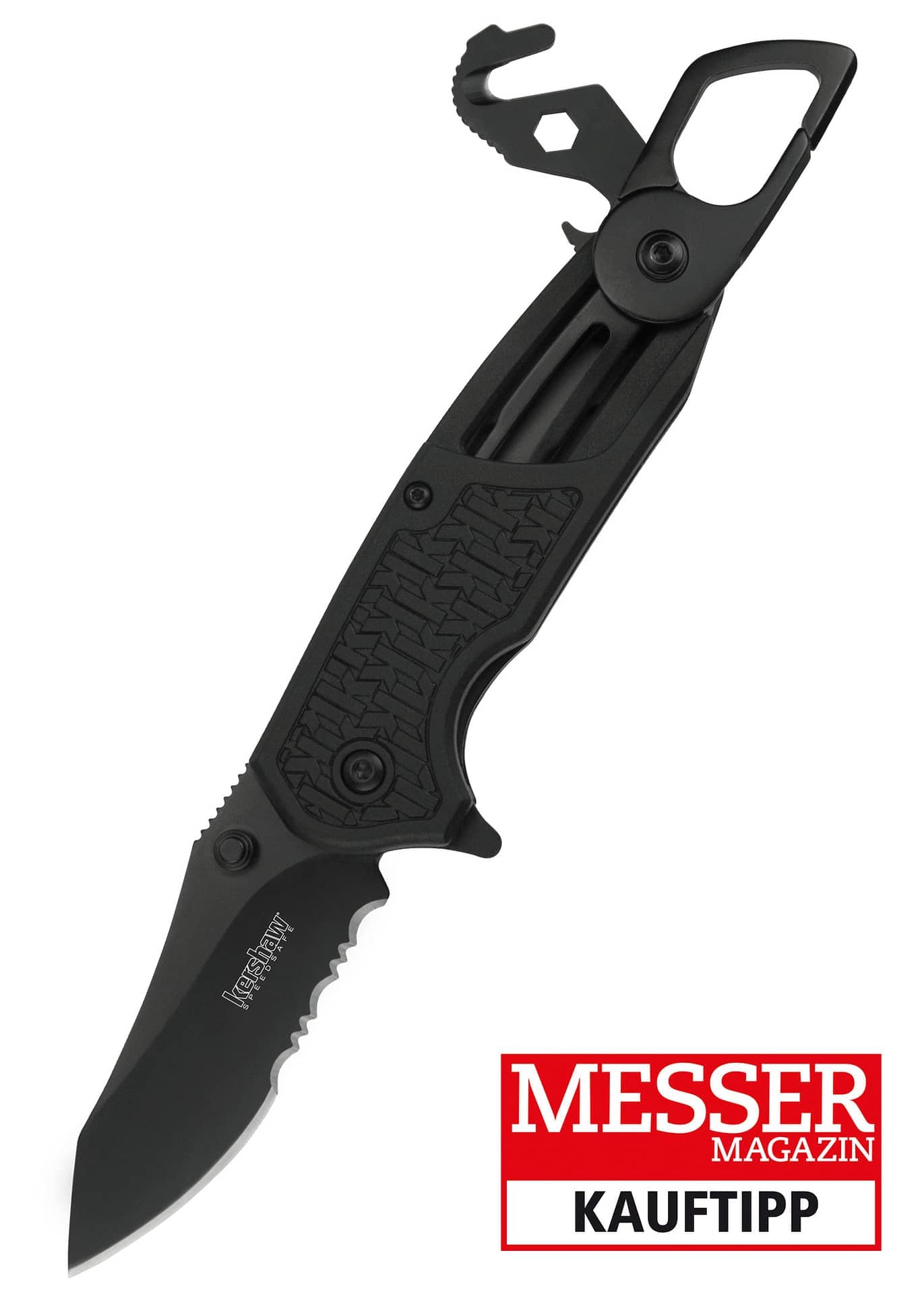 Navaja de bolsillo multiusos Kershaw Funxion EMT  KW-8100 - Espadas y Más