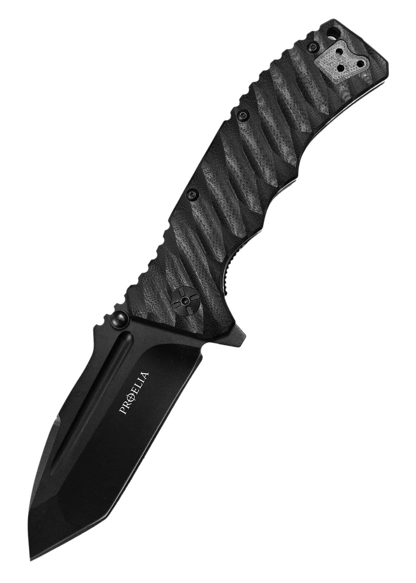 Navaja de bolsillo Proelia Modified Tanto Negro o Marrón Defcon - Espadas y Más