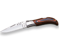 NAVAJA DE CAZA LAGUIOLE CON CACHAS EN MADERA ROJA Y HOJA DE 9,5 CM. NR10 - Espadas y Más