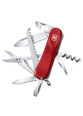 Navaja Multiusos Evolution 17, 15 funciones, rojo Victorinox  VI-2.3913.E - Espadas y Más