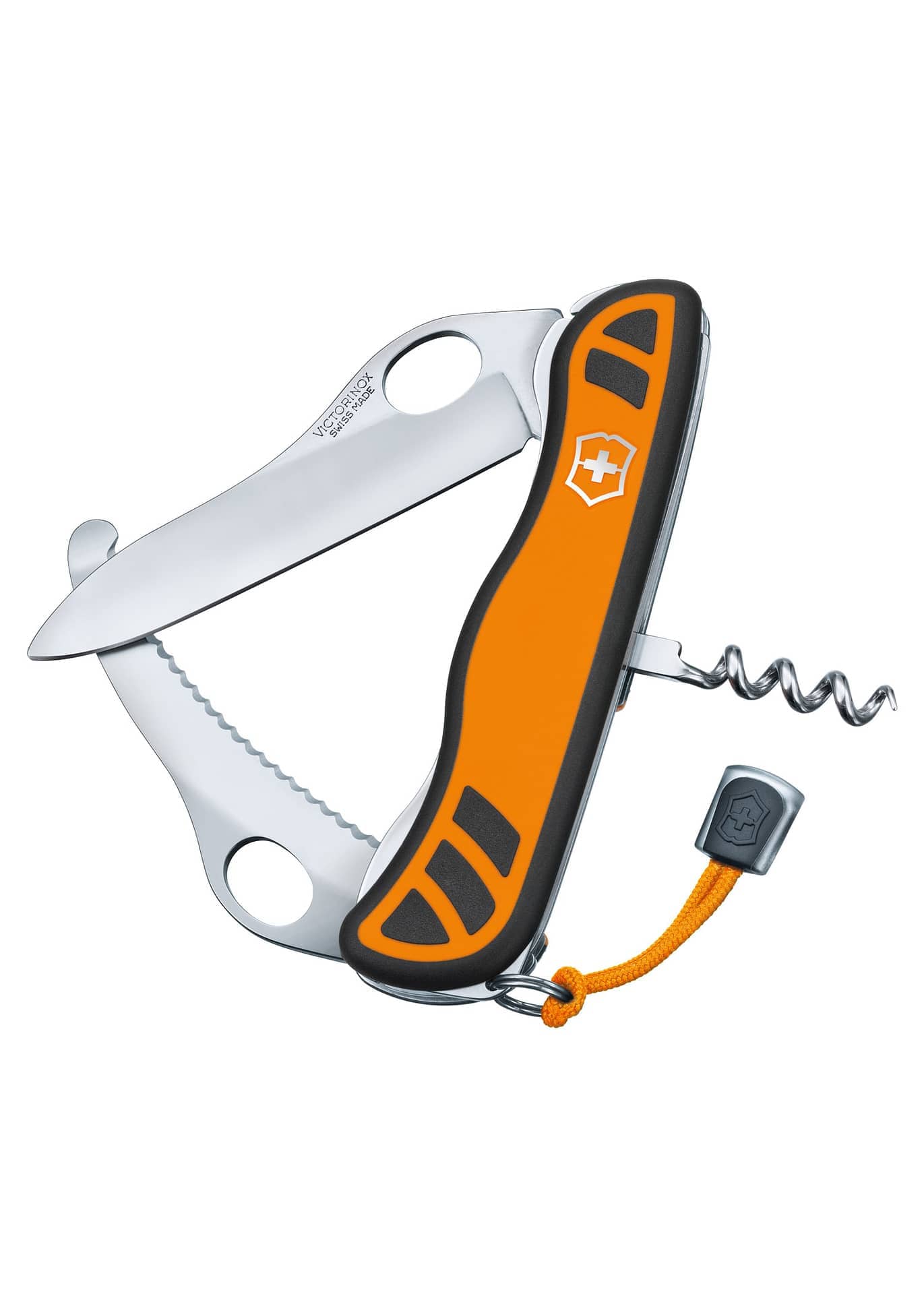 Navaja Multiusos Hunter XS Grip, naranja, negro VI-0.8331.MC9 - Espadas y Más