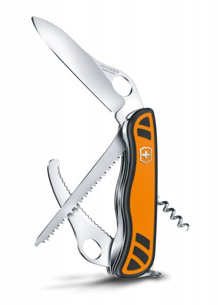 Navaja multiusos Hunter XT One Hand 2k naranja / negro Victorinox VI-0.8341.MC9 - Espadas y Más