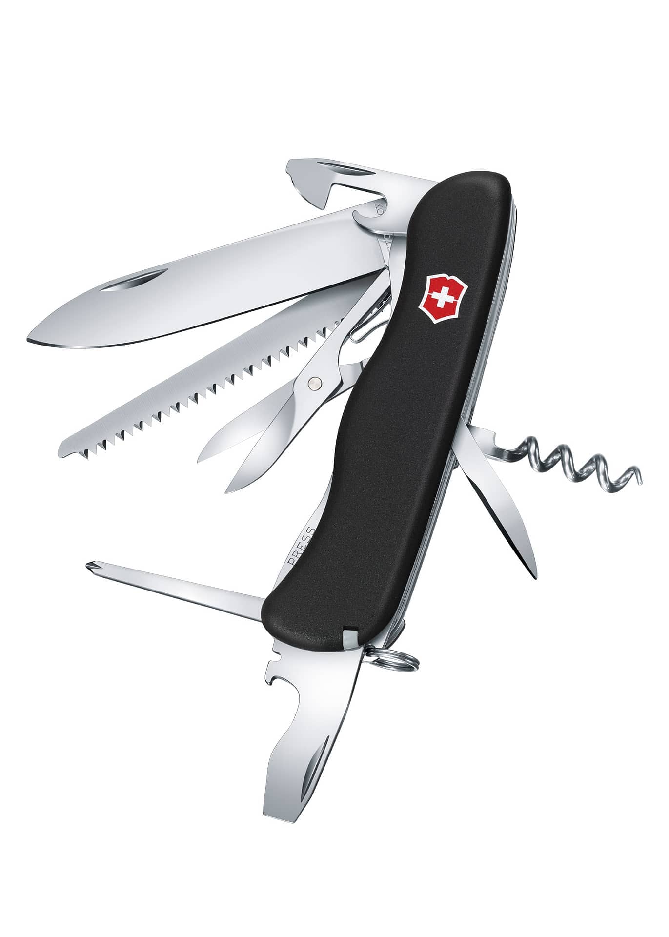 Navaja Multiusos Outrider, 14 Funciones, negro Victorinox VI-0.8513.3 - Espadas y Más