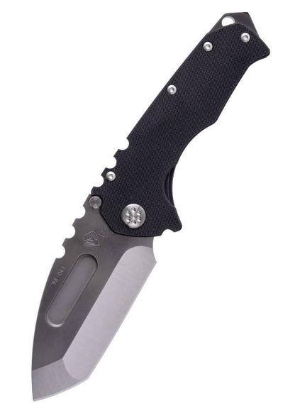Imagen de Navaja Praetorian G Tumbled acero D2 Medford MK011DTT-08PT-SSCS-1 parte de nuestra colección en Espadas y más, sitio oficial.