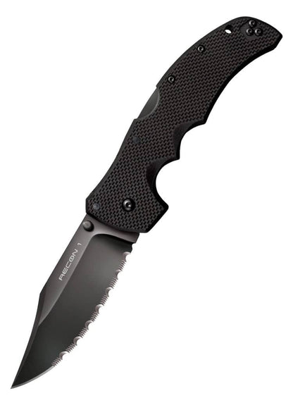 Navaja Recon 1 punta spear o punta lanza Cold Steel hoja lista o dentada - Espadas y Más