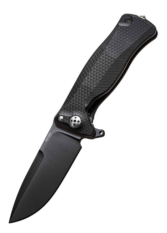 Navaja SR-11 aluminio, Negro con Varios Colores, Lionsteel - Espadas y Más