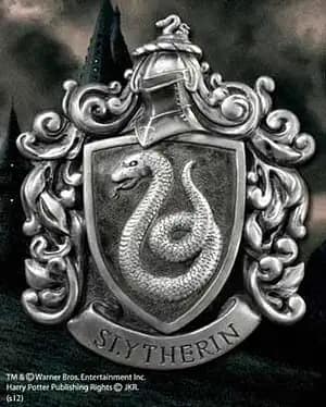 Harry Potter Escudo Slytherin House Crest 21 x 28 cm NN7744 - Espadas y Más