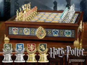 Harry Potter  Ajedrez Quidditch Casas Hogwarts NN7109 - Espadas y Más