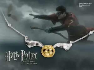 Harry Potter Collar The Quidditch Golden Snitch NN7276 - Espadas y Más