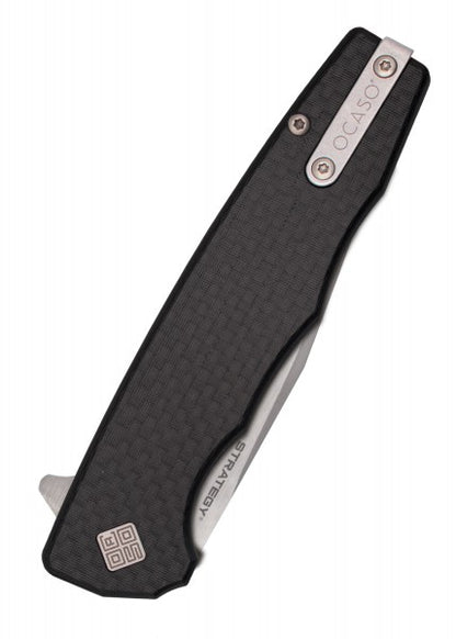 Cuchillo Estrategia Fibra de carbono/G-10, Ocaso OC-29BCD - Espadas y Más