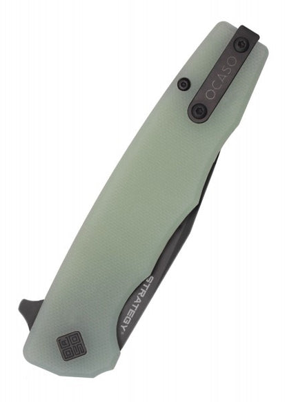 Cuchillo Estrategia Jade G10 & PVD negro, Ocaso OC-29JGB - Espadas y Más