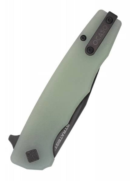 Cuchillo Estrategia Jade G10 & PVD negro, Ocaso OC-29JGB - Espadas y Más