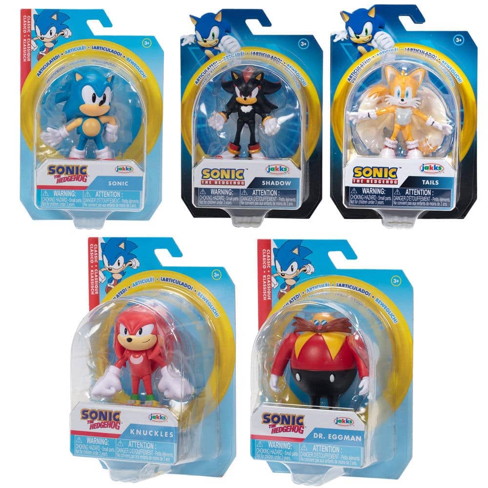 Pack 12 figuras Wave 8 Sonic The Hedgehog 6cm surtido - Espadas y Más