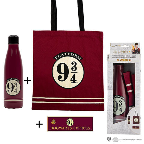 Imagen de Pack de 3 productos Plataforma 9 3/4 - Harry Potter DO4250 parte de nuestra colección en Espadas y más, sitio oficial.