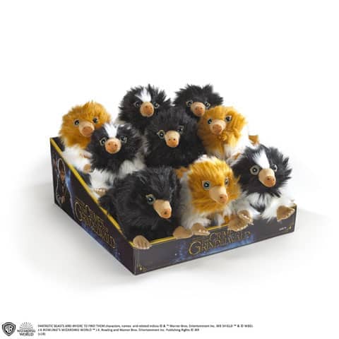 Pack de 9 mini peluches bebes Escarbato - Animales Fantásticos ND4828 - Espadas y Más