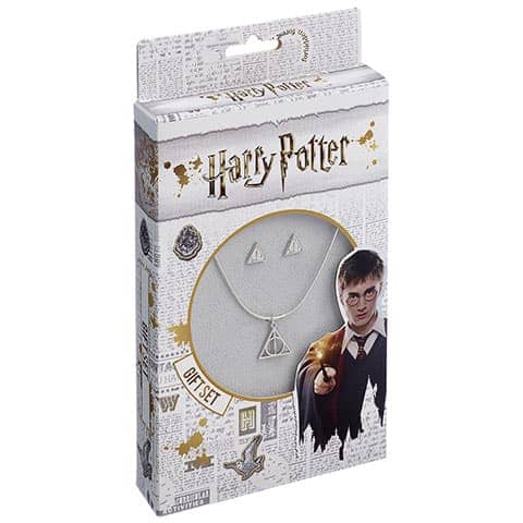 Pack llavero y broche Snitch dorada o Reliquias de la muerte - Harry Potter EGSK0054 - Espadas y Más