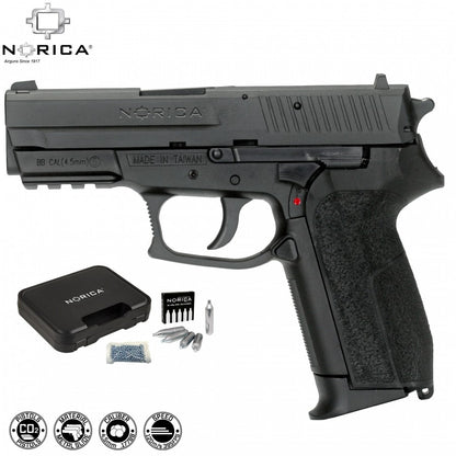 Pack Pistola Norica N.A.C. 1702 - 4,5mm - Espadas y Más