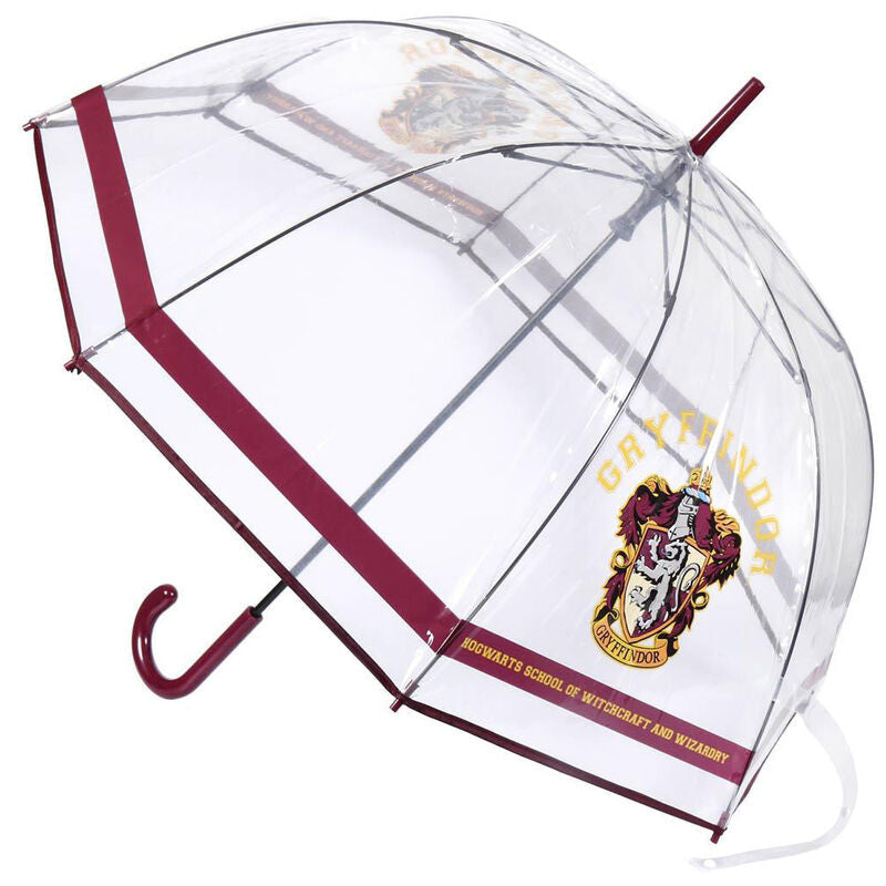 Paraguas manual Gryffindor Harry Potter 60cm - Espadas y Más