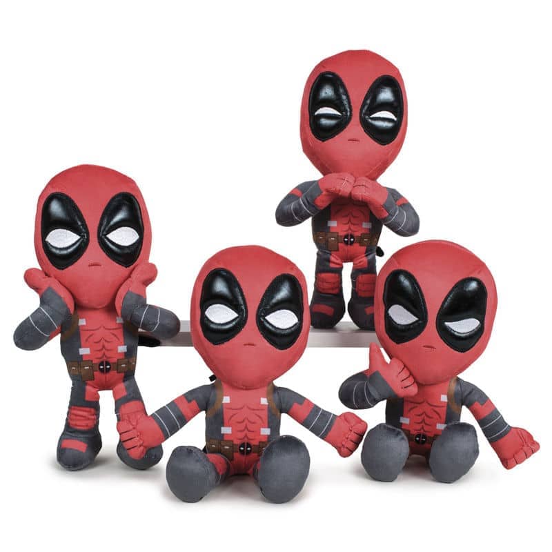 Peluche Deadpool Marvel 32cm surtido - Espadas y Más