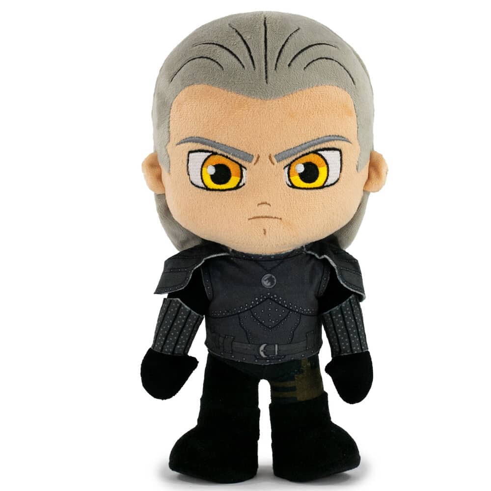 Peluche Geralt The Witcher 27cm - Espadas y Más