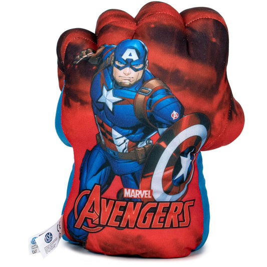 Peluche Guantelete Capitan America Vengadores Avengers Marvel 27cm - Espadas y Más