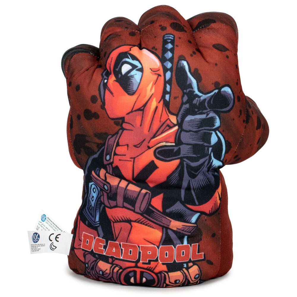 Peluche Guantelete Deadpool Marvel 27cm - Espadas y Más