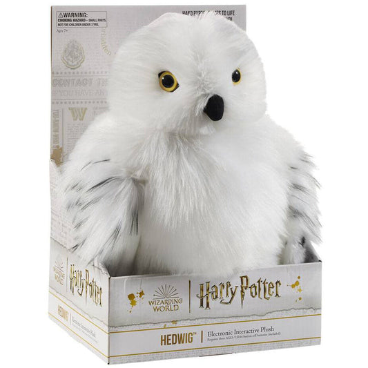 Peluche interactivo Hedwig Harry Potter 30cm - Espadas y Más