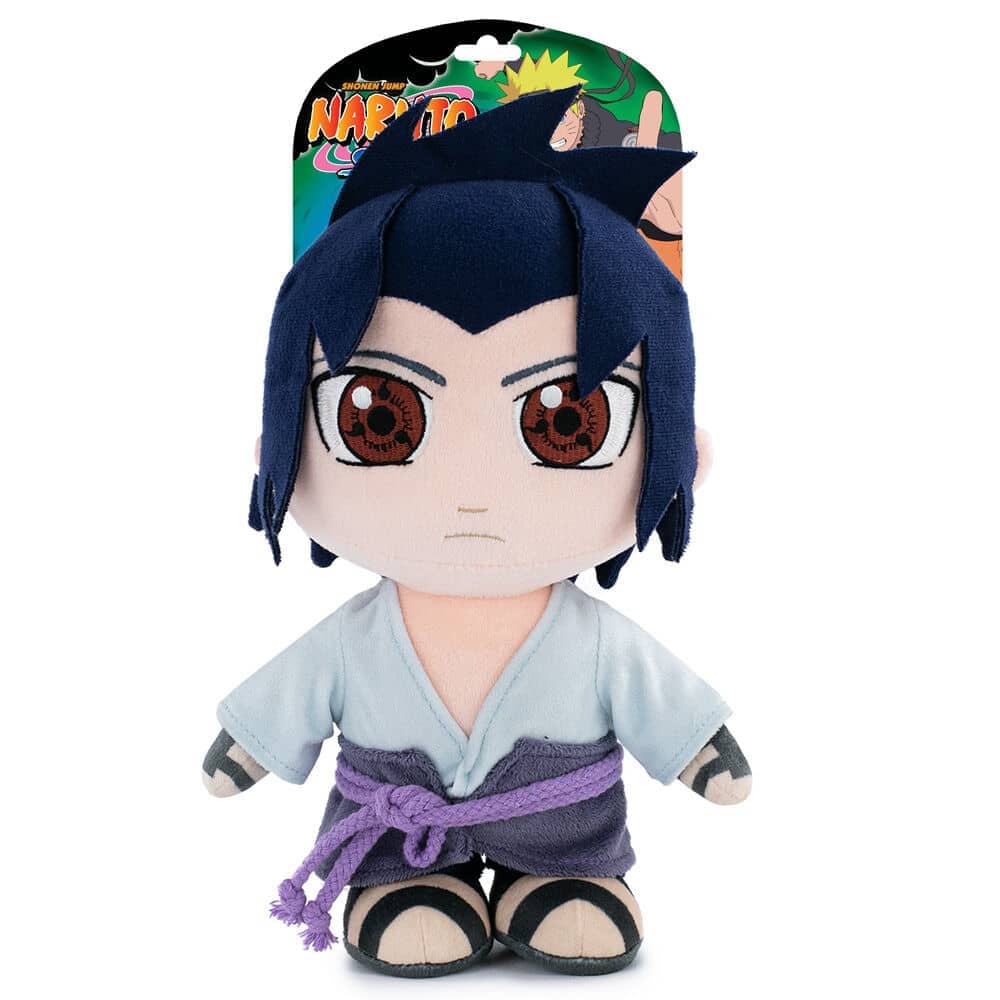 Peluche Sasuke Uchiha Naruto Shippuden 27cm - Espadas y Más