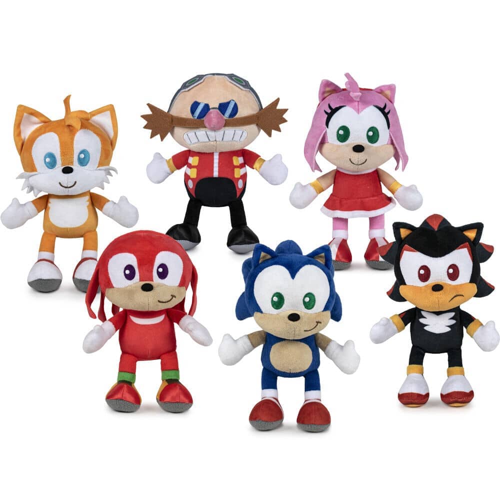 Peluche Sonic 2 22cm surtido - Espadas y Más