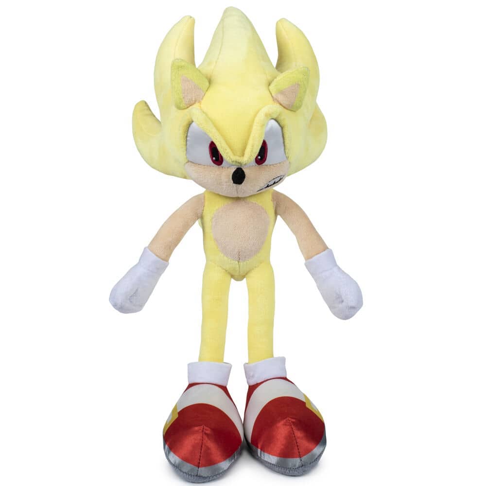 Peluche Super Sonic - Sonic 2 30cm - Espadas y Más