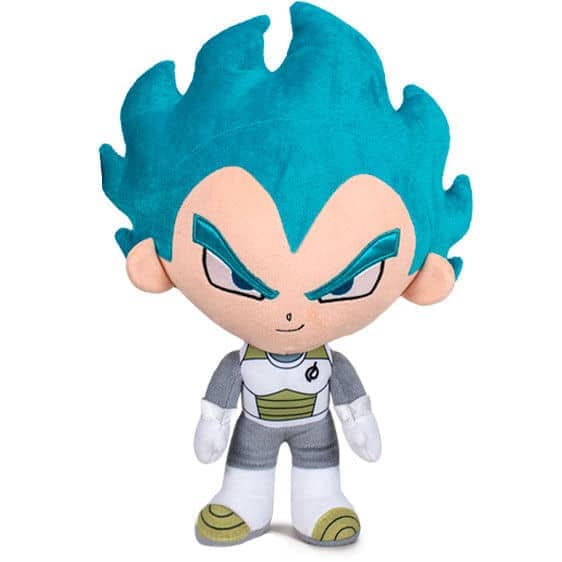 Peluche Vegeta Super Saiyan Blue Dragon Ball 31cm - Espadas y Más