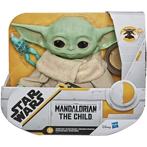 Peluche Yoda The Child Star Wars con sonidos 19cm - Espadas y Más