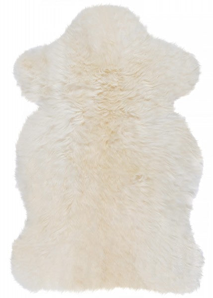 Piel de cordero, blanco natural, aprox. 90 cm Oeko-Tex Standard 100 - Piel de oveja 1649000090 - Espadas y Más