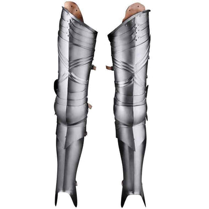 Piernas alemanas acero S. XV - Espadas y Más