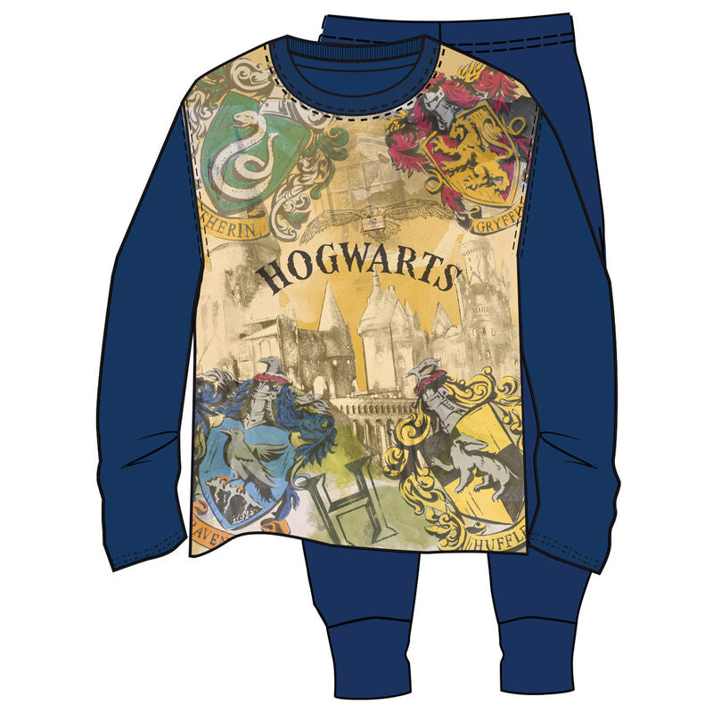 Imagen de Pijama Hogwarts Harry Potter infantil parte de nuestra colección en Espadas y más, sitio oficial.