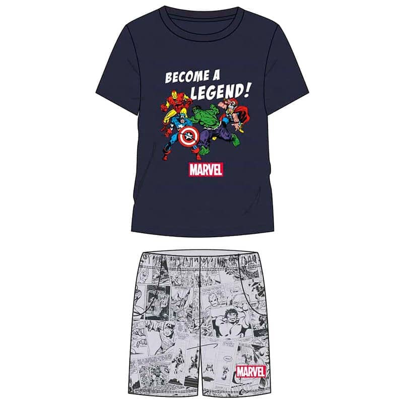 Pijama Vengadores Avengers Marvel adulto - Espadas y Más